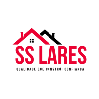 Logo da SSlares sobresporta sobre um projeto de construção.